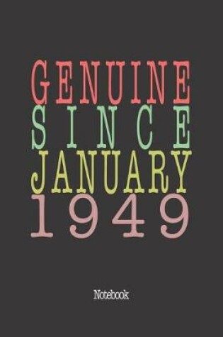 Cover of Genuine Since January 1949