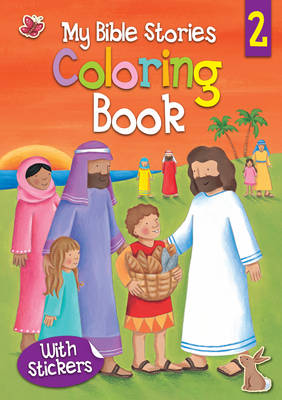 Book cover for My Bible Stories Coloring Book 2