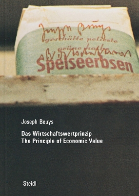 Book cover for Joseph Beuys: Das Wirtschaftswertprinzip (2002)