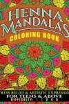 Book cover for Henna Mandalas Coloring Book