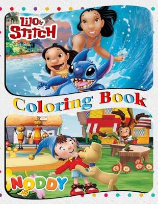 Book cover for Lilo and Stitch & Noddy Coloring Book