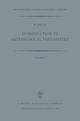 Book cover for Introduction to Astronomical Photometry