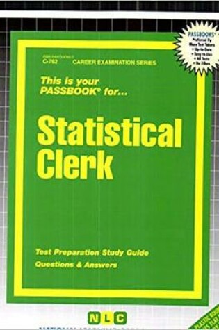 Cover of Statistical Clerk