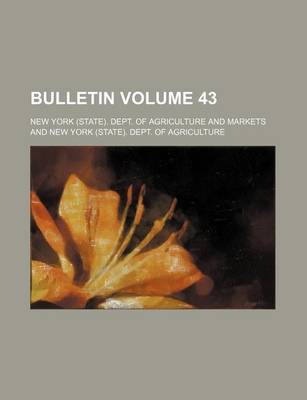 Book cover for Bulletin Volume 43