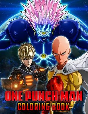 Book cover for One Punch Man Coloring Book