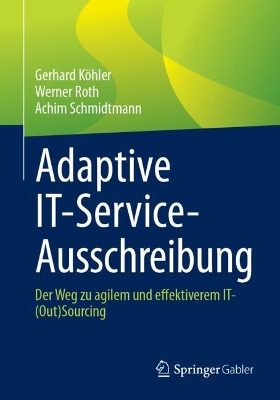 Book cover for Adaptive IT-Service-Ausschreibung