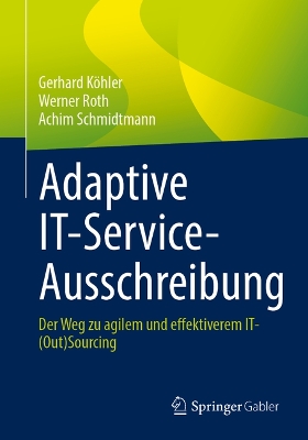 Book cover for Adaptive IT-Service-Ausschreibung