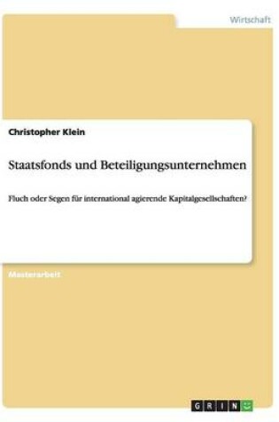 Cover of Staatsfonds und Beteiligungsunternehmen