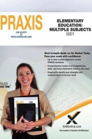 Cover of 2017 Praxis Elementary Education: Multiple Subjects (5001)