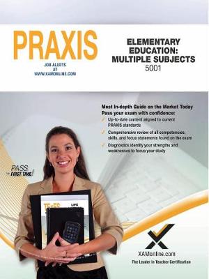Book cover for 2017 Praxis Elementary Education: Multiple Subjects (5001)