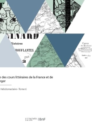 Cover of Revue des cours litt�raires de la France et de l'�tranger