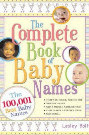 Cover of Complete Book of Baby Names