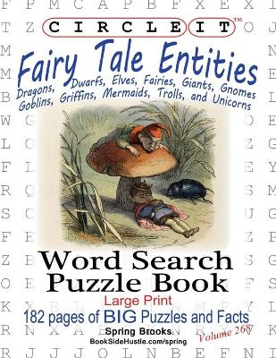 Book cover for Circle It, Fairy Tale Entities, Word Search, Puzzle Book