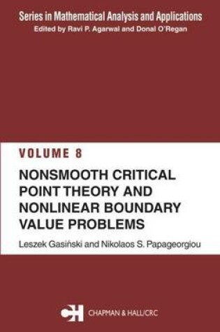 Cover of Nonsmooth Critical Point Theory and Nonlinear Boundary Value Problems