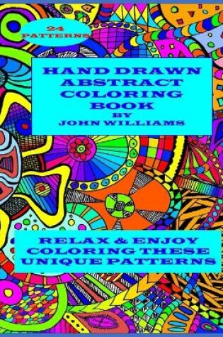 Cover of Hand Drawn Abstract Coloring Book