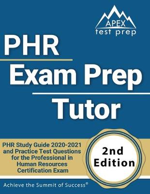 Book cover for PHR Exam Prep Tutor