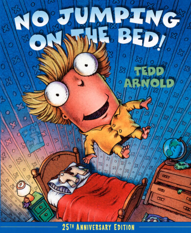 Book cover for No Jumping on the Bed 25th Anniversary Edition