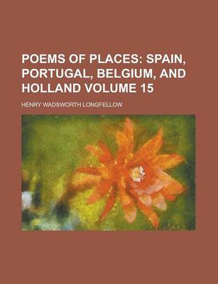 Book cover for Poems of Places Volume 15