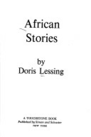 Cover of African Stories