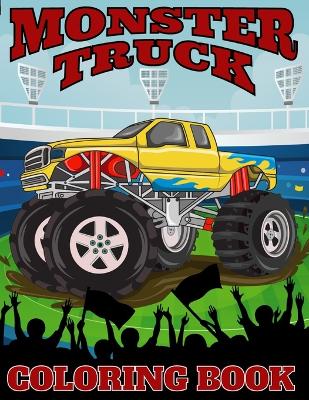 Book cover for Monster Truck Coloring Book