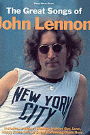 Cover of The Great Songs Of John Lennon