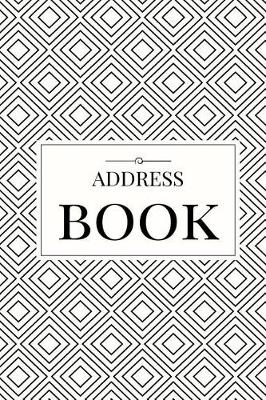 Book cover for Black Design Address Book