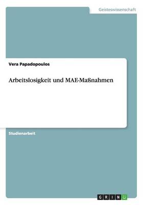 Book cover for Arbeitslosigkeit und MAE-Massnahmen