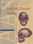 Cover of Studying Human Origins