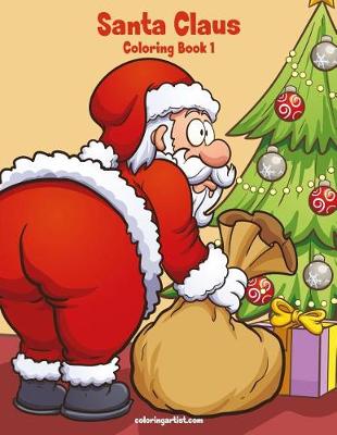 Book cover for Santa Claus Coloring Book 1