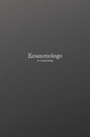Cover of Kosmetologe in Ausbildung