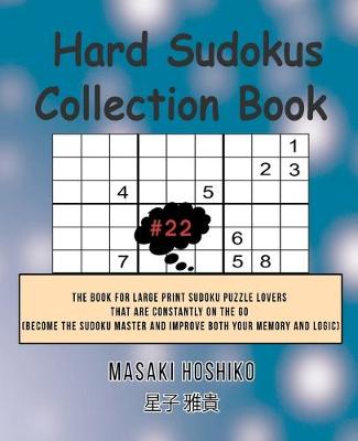 Book cover for Hard Sudokus Collection Book #22