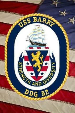 Cover of US Navy USS Barry (DDG 52) Destroyer Crest Badge Journal