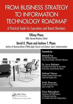 Book cover for From Business Strategy to Information Technology Roadmap