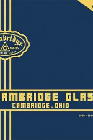 Cover of Cambridge Glass 1930-1934