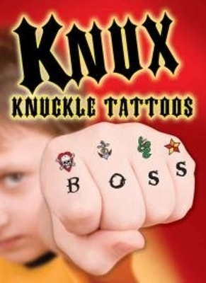 Book cover for Knux -- Knuckle Tattoos for Boys