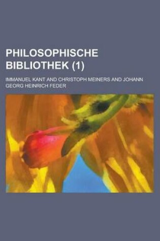 Cover of Philosophische Bibliothek (1)