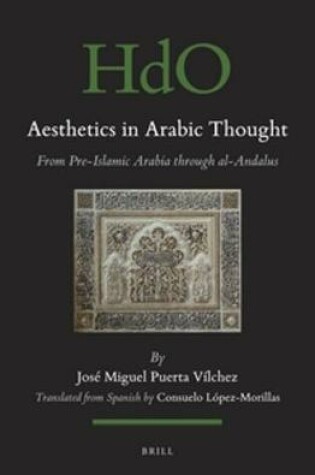 Cover of Aesthetics in Arabic Thought