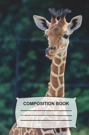 Cover of Giraffe Composition Book