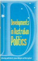 Book cover for Developments in Australian Politics