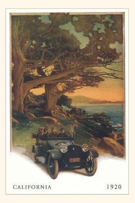 Cover of The Vintage Journal Two Couples in Model T on California Coastline