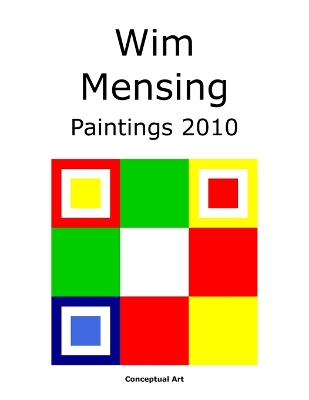 Book cover for Wim Mensing Paintings 2010