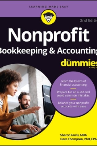 Cover of Nonprofit Bookkeeping & Accounting For Dummies, 2n d Edition