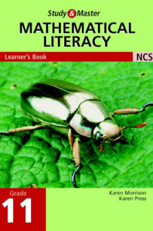 Cover of Study and Master Mathematical Literacy Grade 11 Learner's Book
