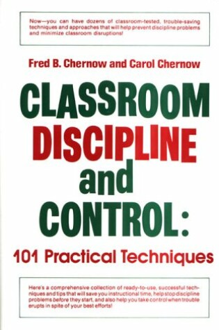 Cover of Classroom Discipline and Control