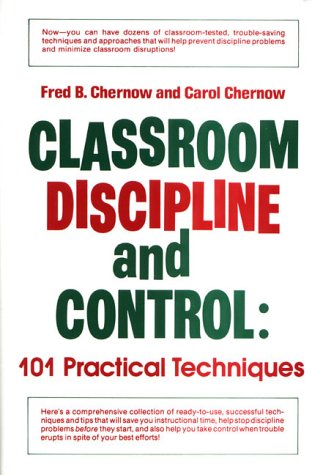 Book cover for Classroom Discipline and Control