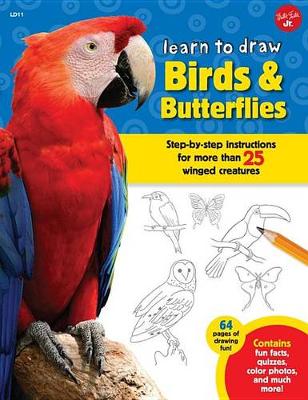 Cover of Learn to Draw Birds & Butterflies