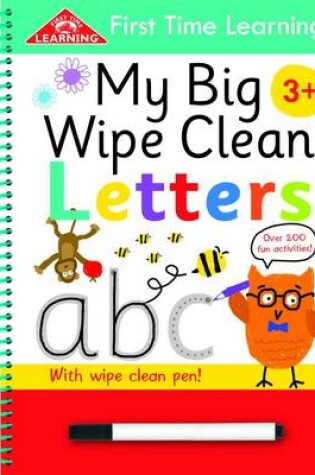 Cover of First Time Learning Wipe Clean-Letters