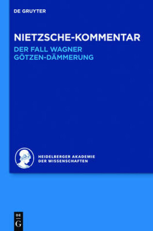 Cover of Nietzsche-Kommentar