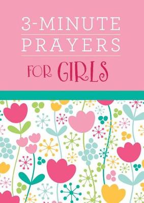 Book cover for 3-Minute Prayers for Girls