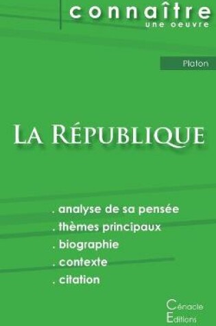Cover of Fiche de lecture La Republique de Platon (analyse litteraire de reference et resume complet)
